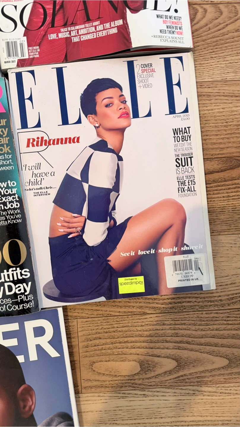 Vogue, Love, Elle, Glamour, Fader Magazines Bundle - photo 3