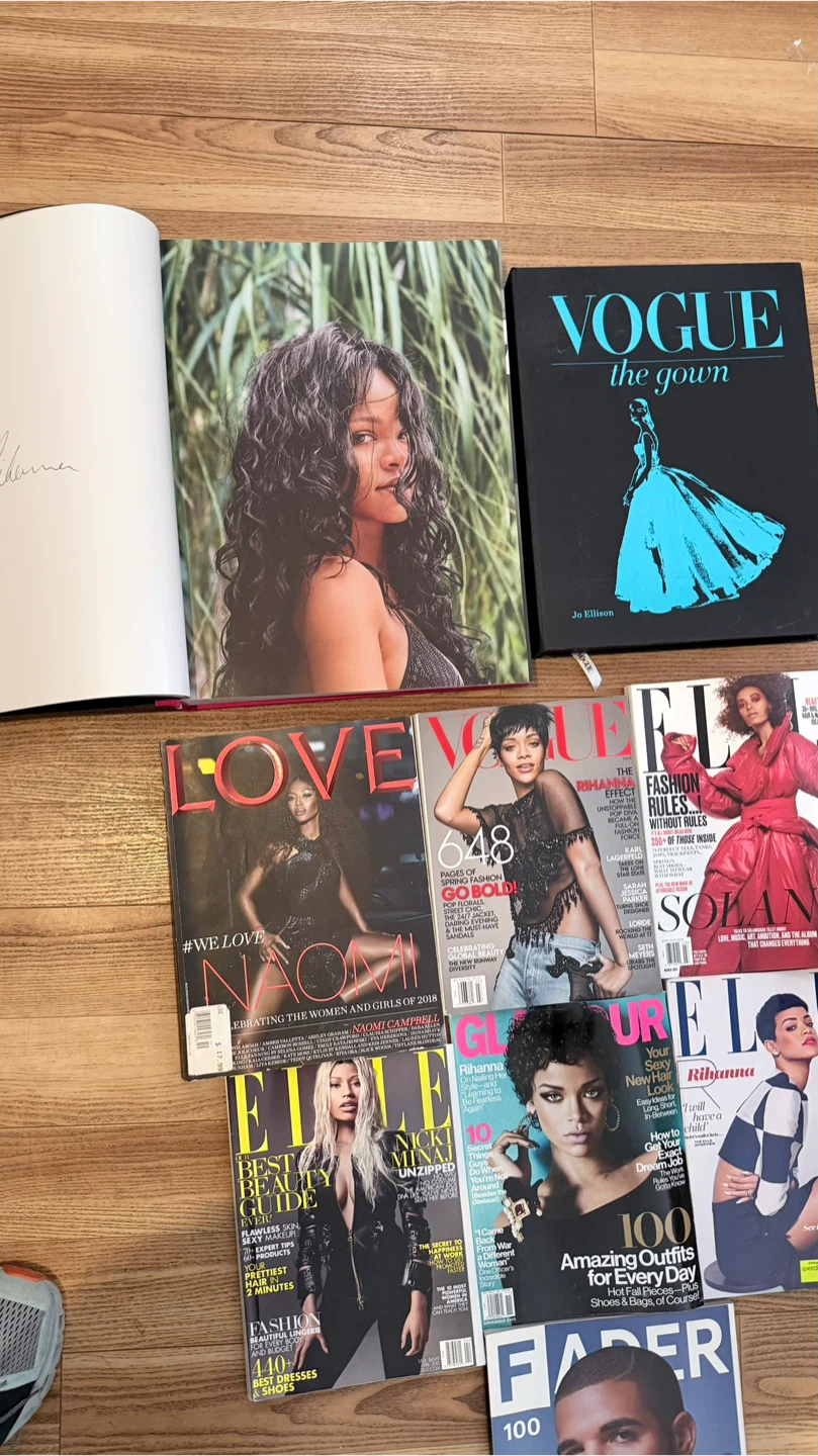 Vogue, Love, Elle, Glamour, Fader Magazines Bundle