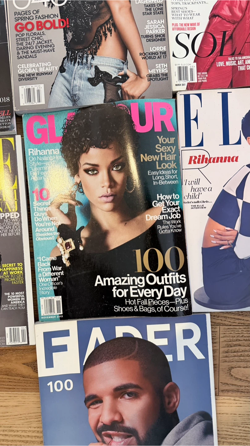 Vogue, Love, Elle, Glamour, Fader Magazines Bundle - photo 5