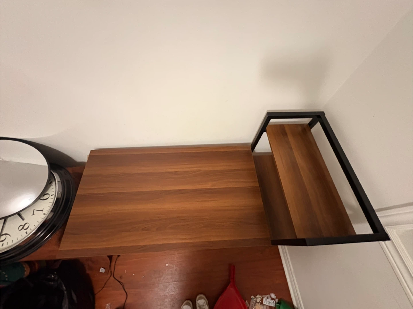 Desk with Shelving Unit - photo 3