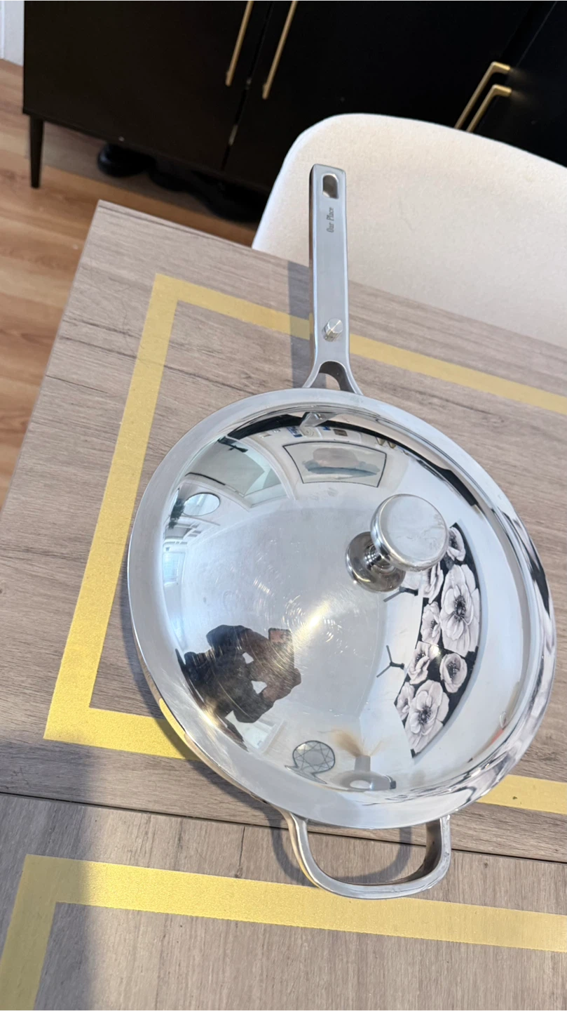 Our Place Always Pan with Lid - 10 inch, Stainless Steel - photo 5
