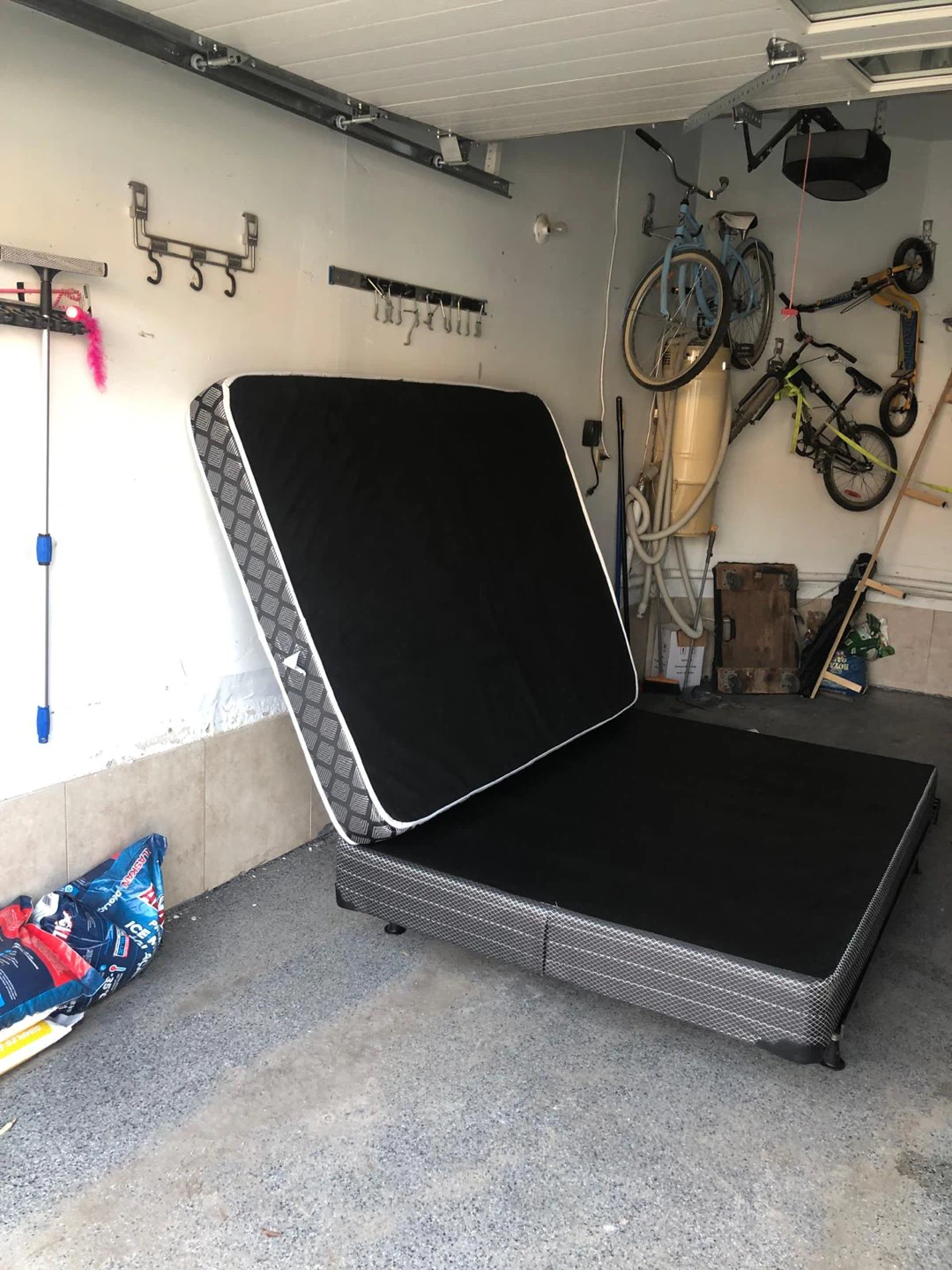 Double Size Mattress and Spring Box and Frame Set - photo 2