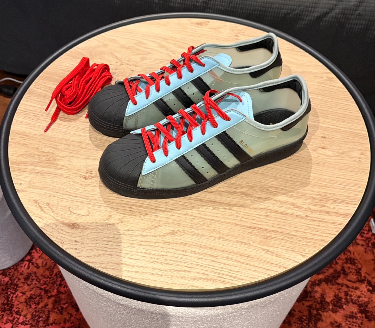 Adidas Superstar Shoes McCoy Blue - Men’s Size 9