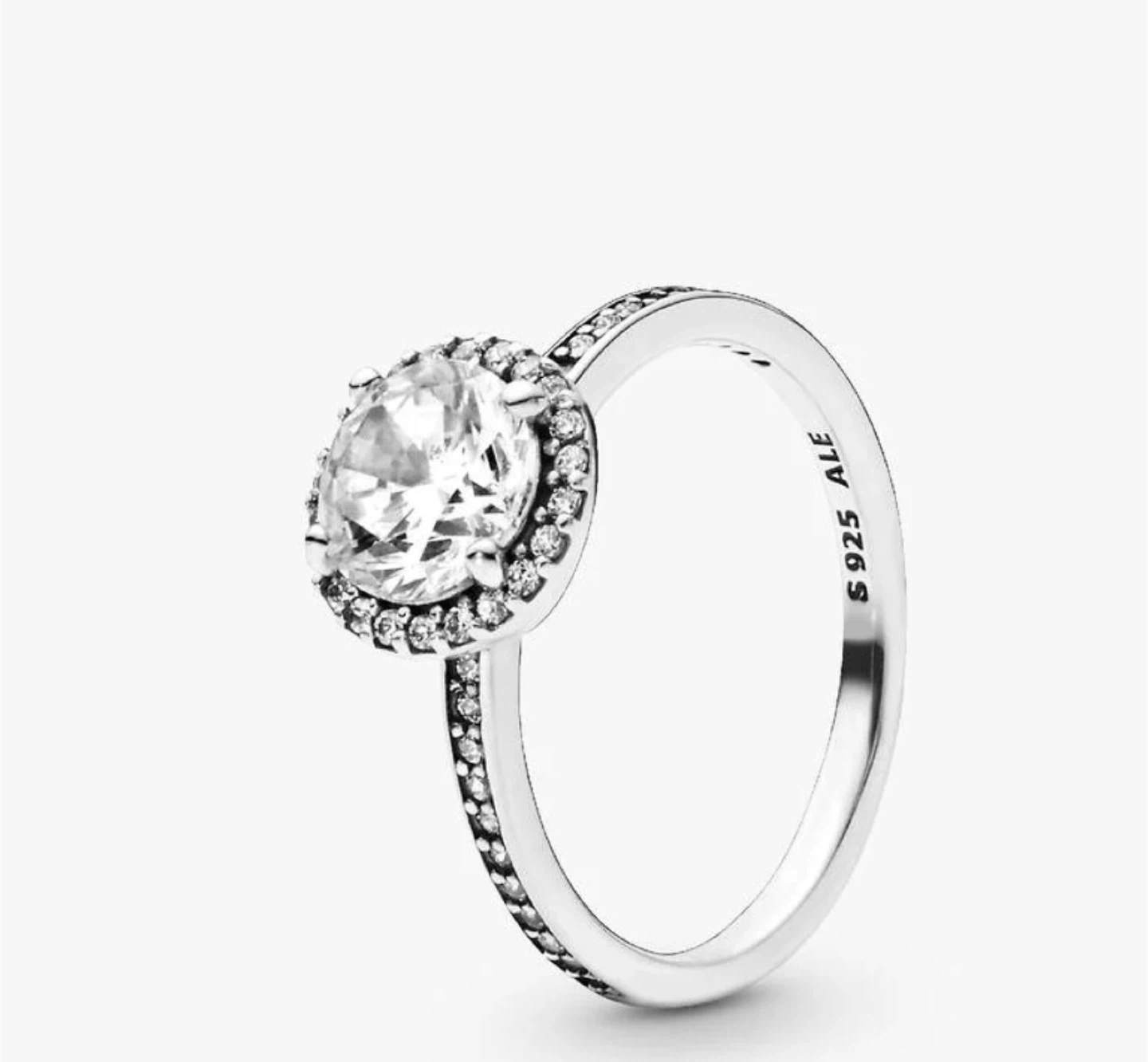 Pandora Round Sparkle Ring Sterling Silver - photo 5