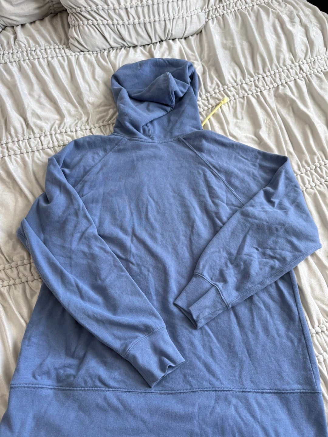 Levi’s Blue Pullover Hoodie Yellow Logo - photo 3