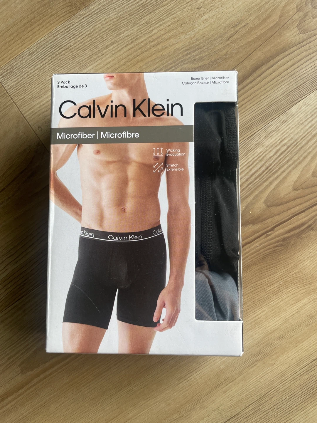 Calvin Klein 3 Pack Boxer Briefs - Microfiber