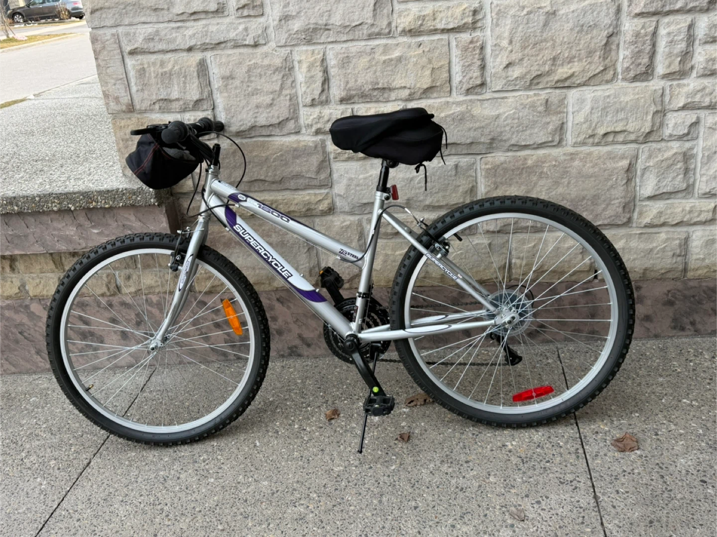 26” Mountain Women’s Bike - Silver and Purple