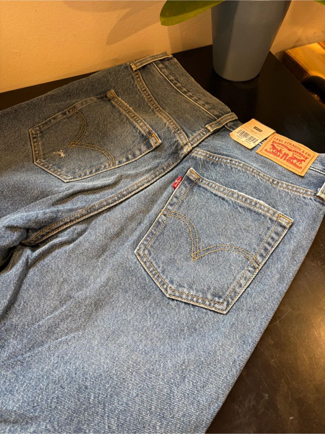 Levi's Ribcage Straight Ankle Jeans - Size 28 - photo 3