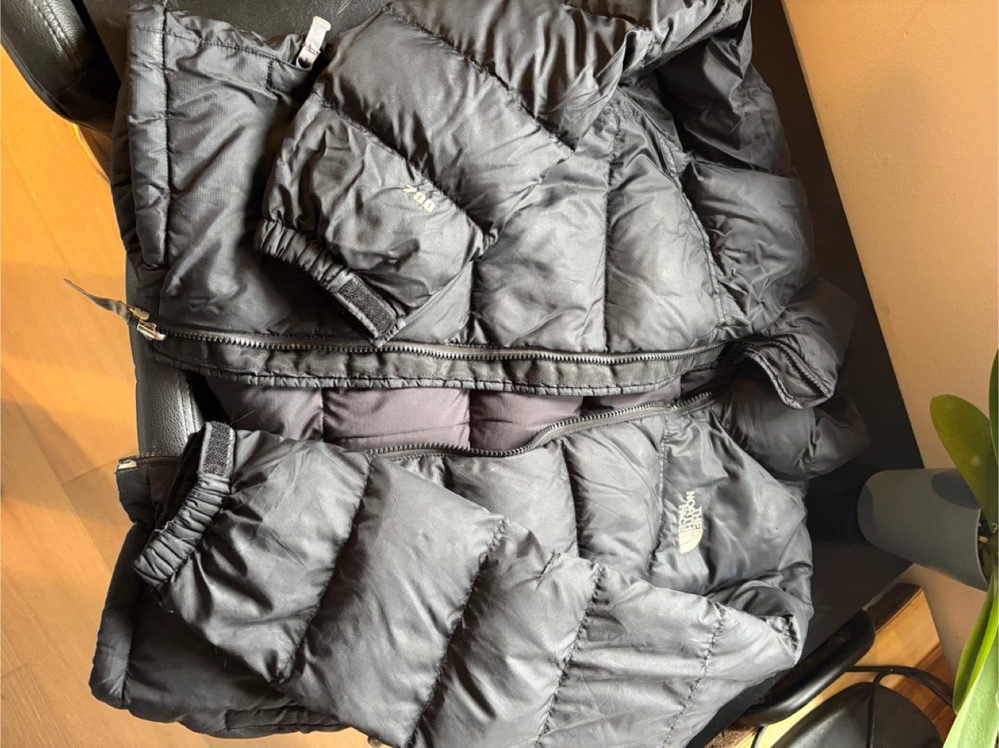 The North Face Women's Black Down Jacket - Size S/P