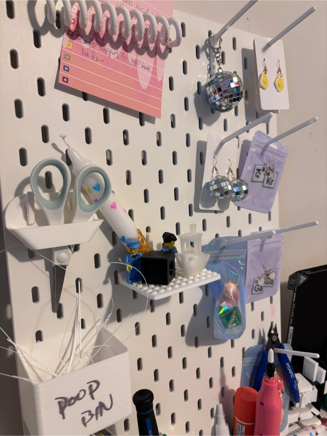 Custom 3D printing for your Skadis board