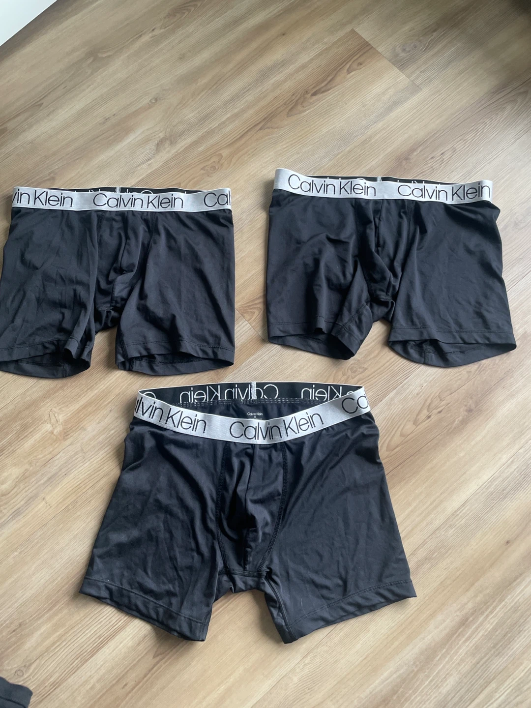 Calvin Klein Black Boxer Briefs - 3 Pack