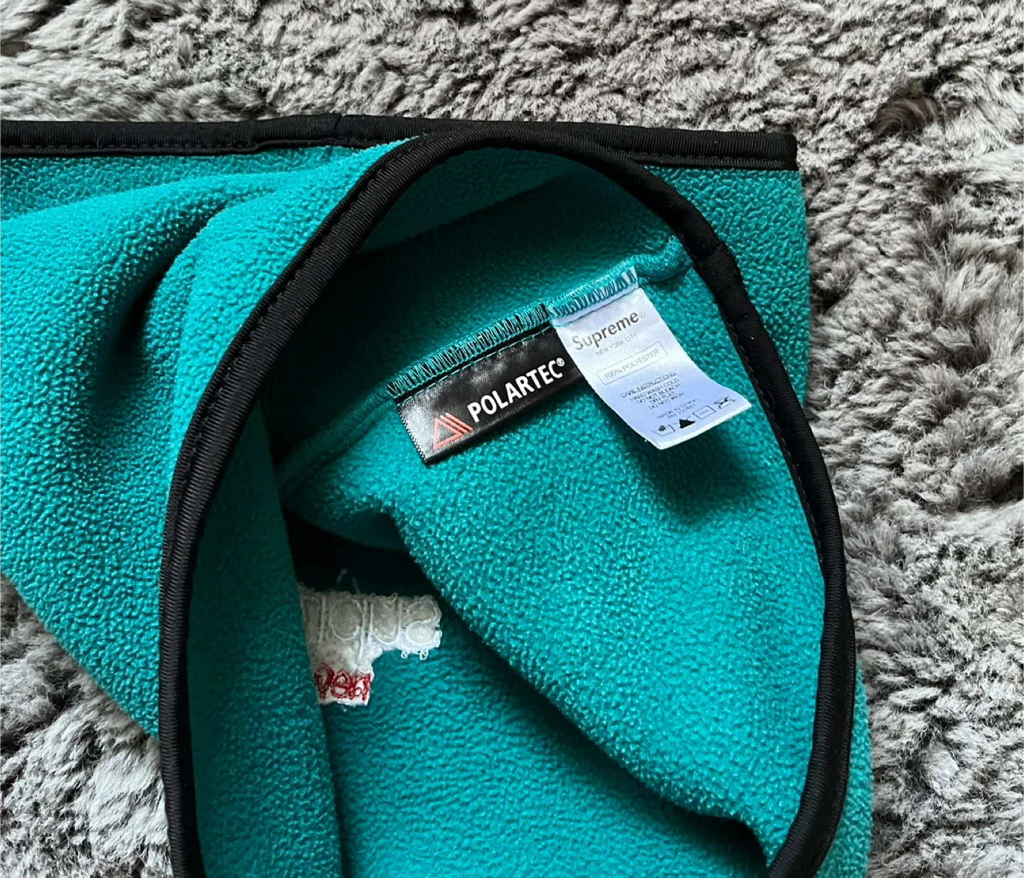 Supreme PolarTec Fleece Neck Gaiter Teal - photo 3