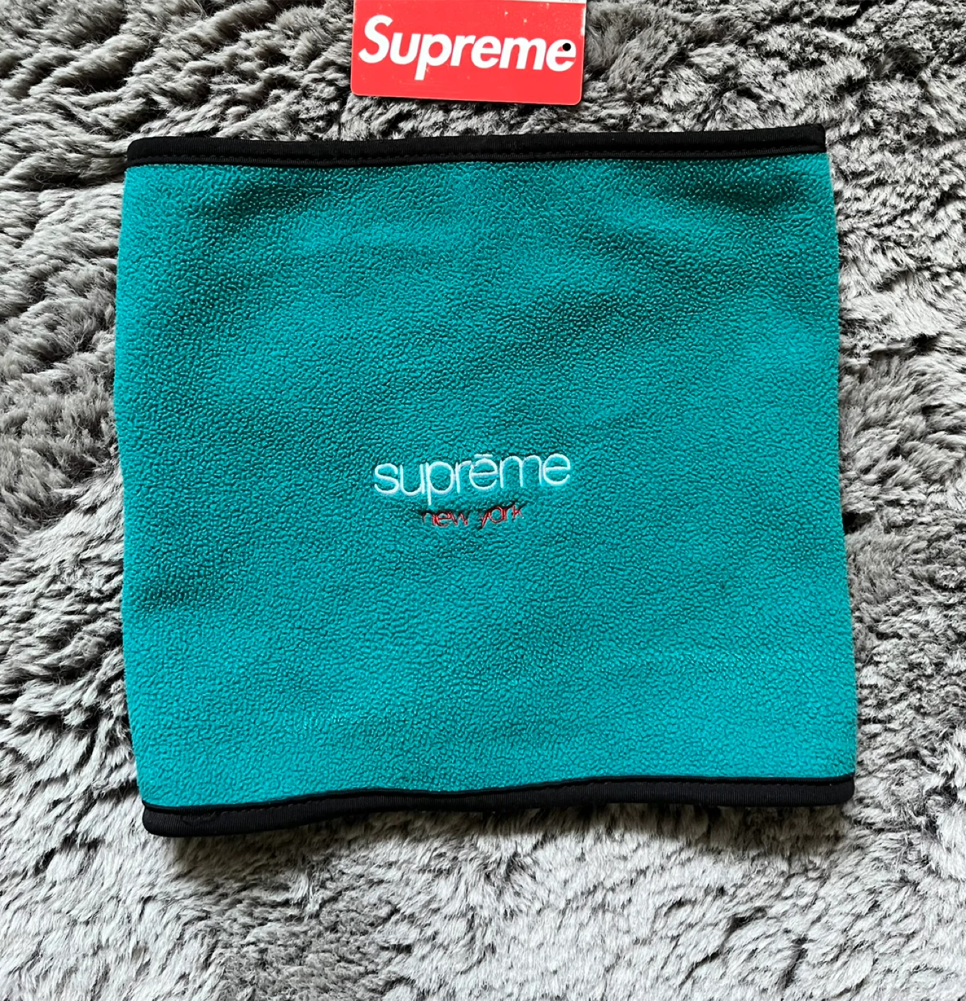 Supreme PolarTec Fleece Neck Gaiter Teal