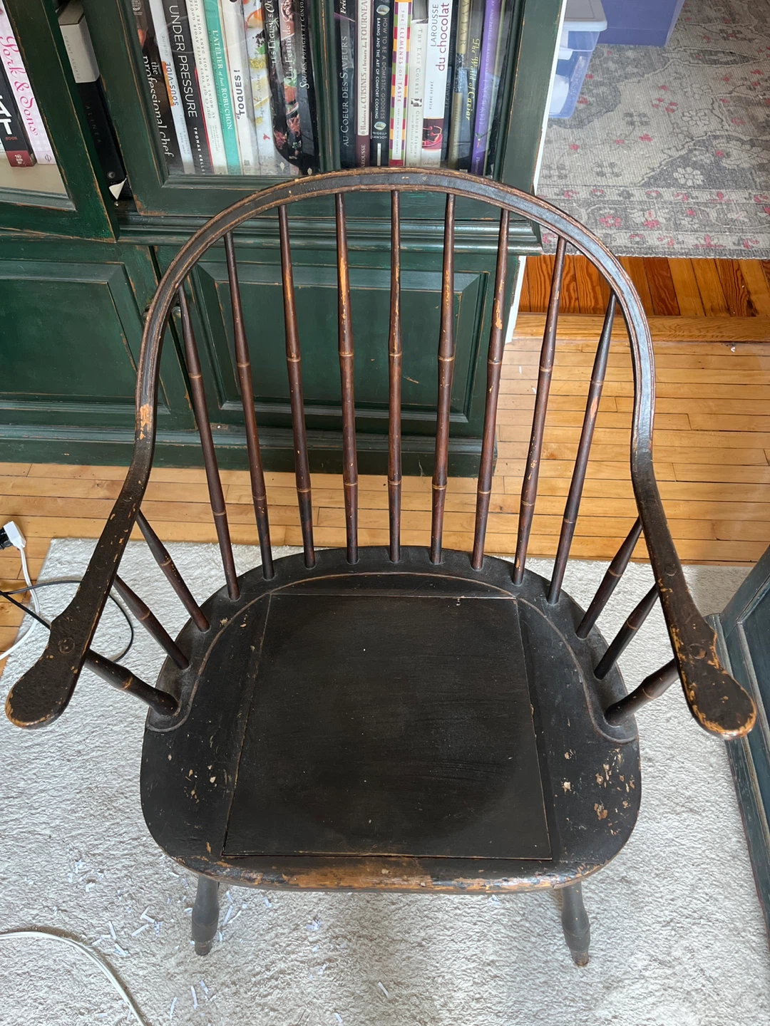 Antique Windsor Style Arm Chair