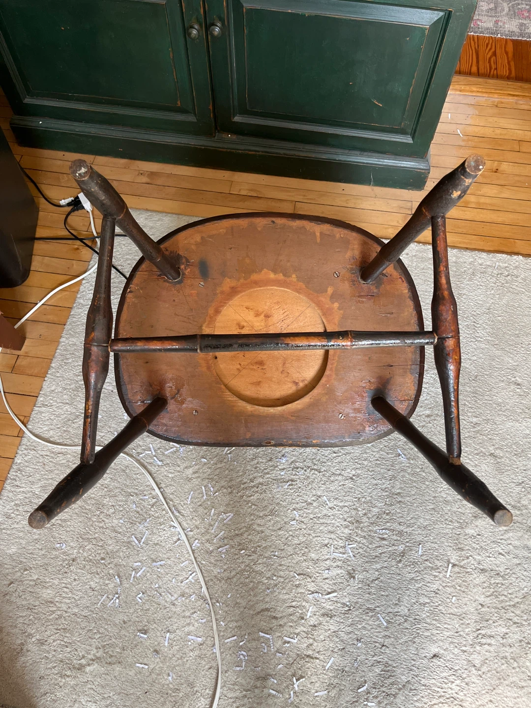 Antique Windsor Style Arm Chair - photo 2