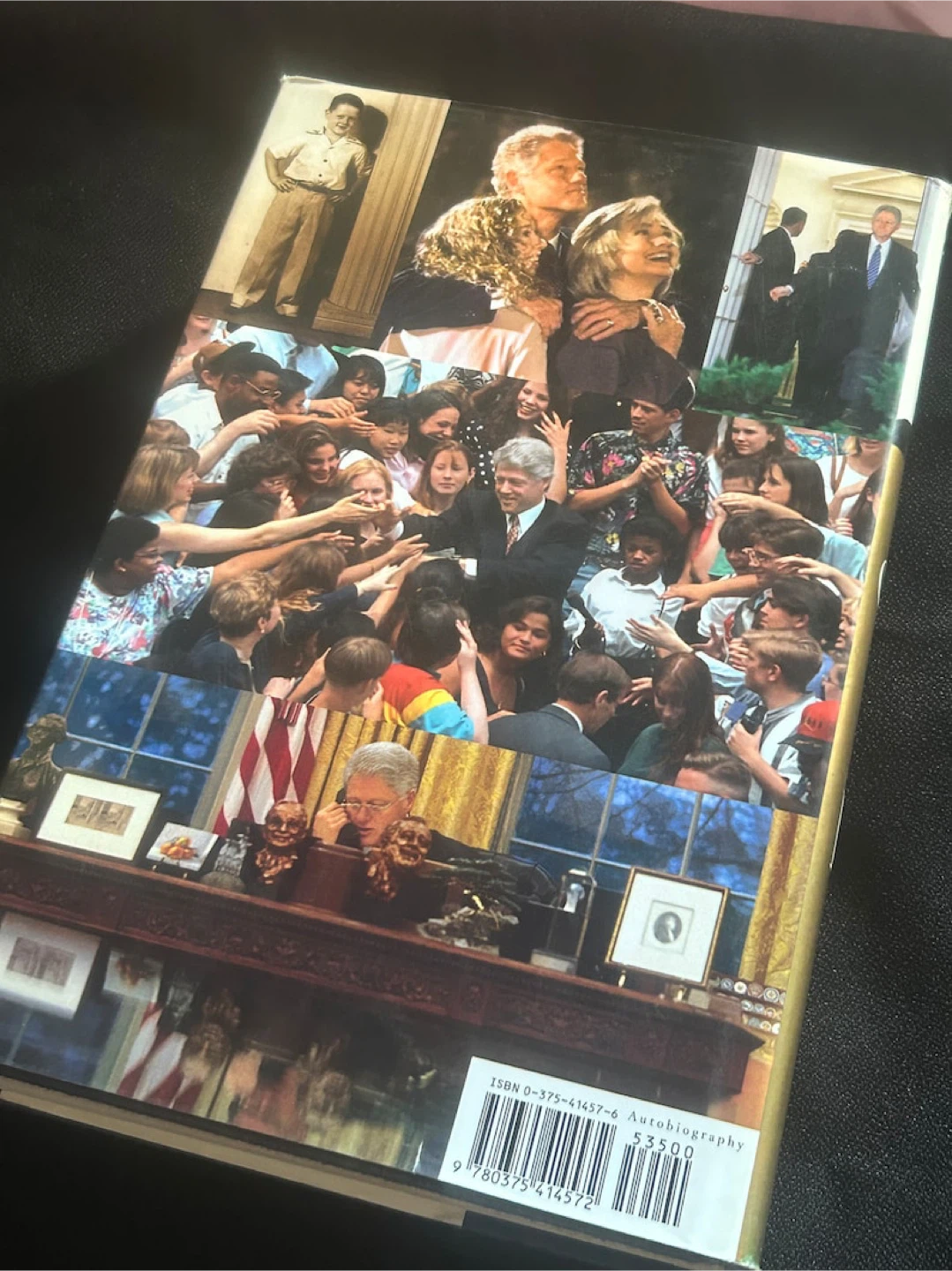 My Life by Bill Clinton Hardcover Autobiography Book - photo 3