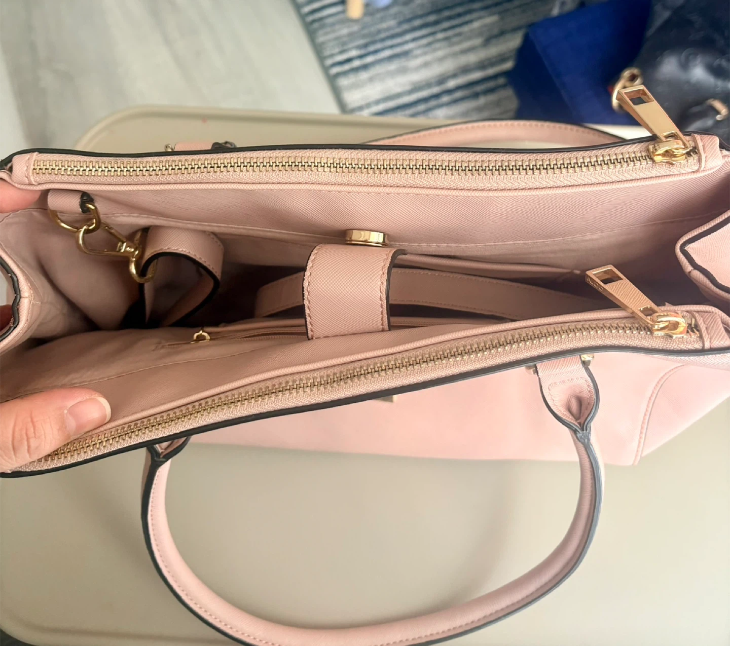 ALDO Pink Satchel Handbag - photo 4