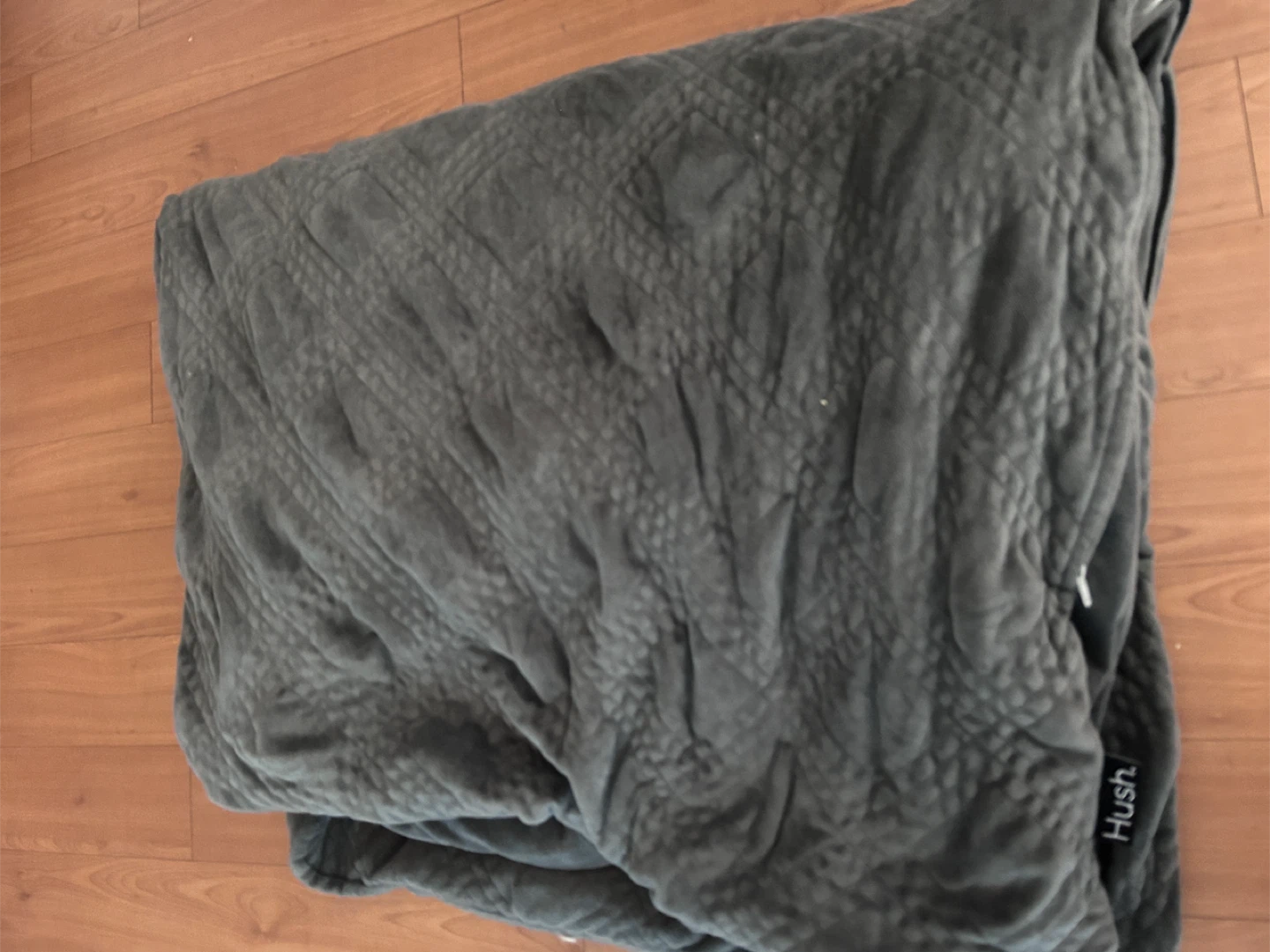 Hush Weighted Blanket - Grey - photo 2