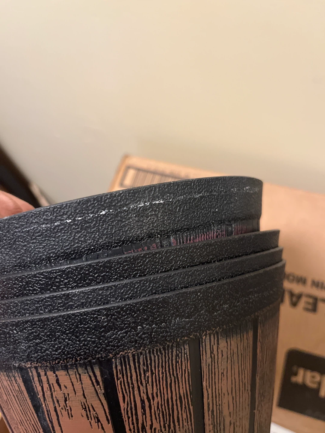 🥕Set of 5 Black Rustic Planters - photo 3