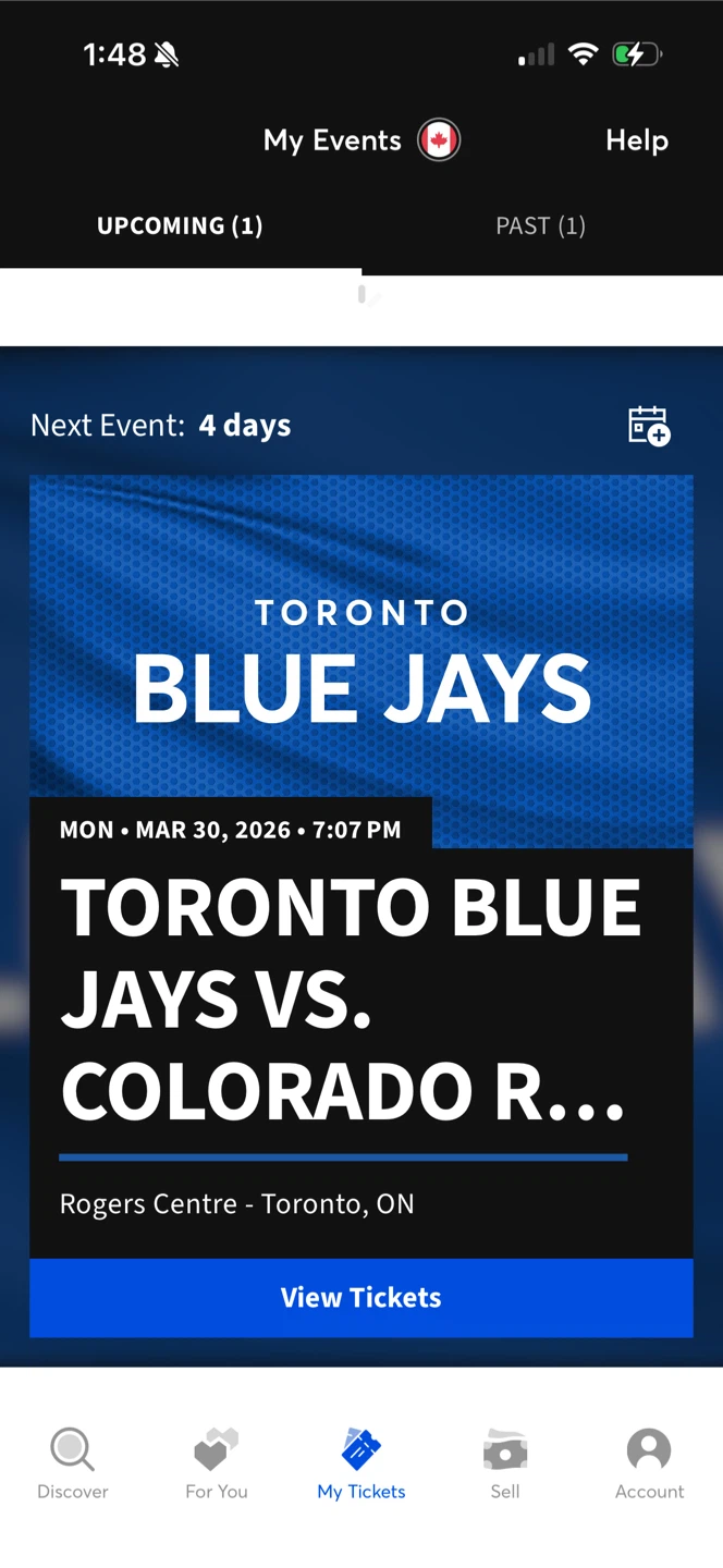 Toronto Blue Jays vs. Colorado Rockies Ticket - March 30, 2026