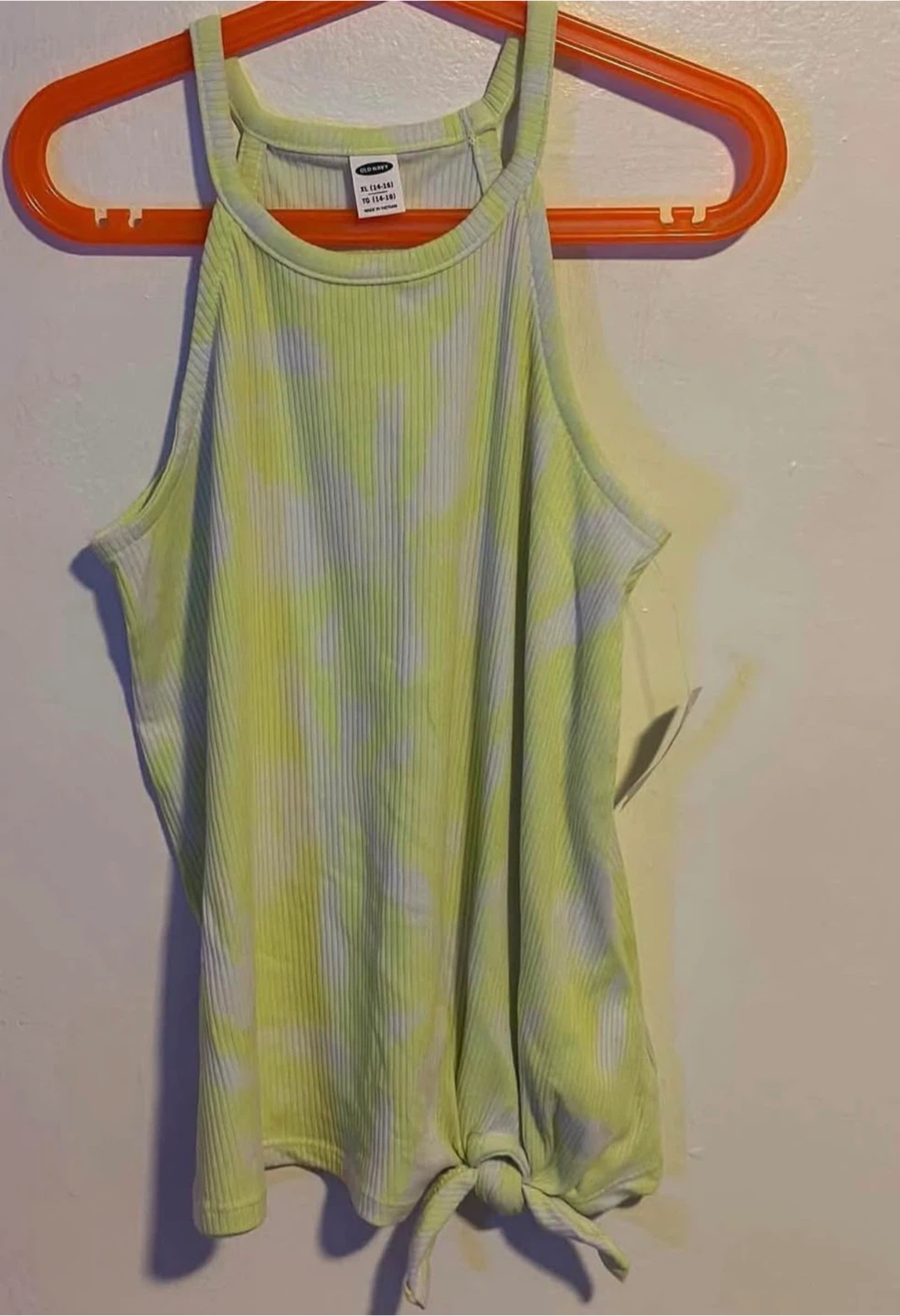 Girls Tie-Dye Tank Top XL (14-16)
