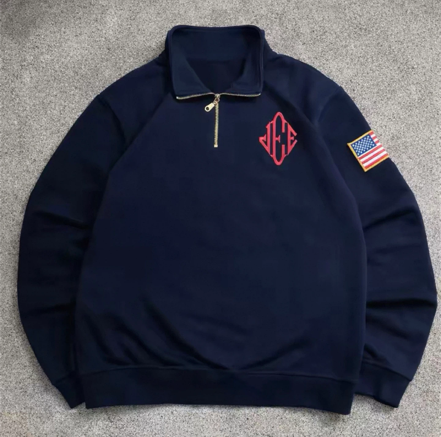 Jeffrey Epstein quarter zip