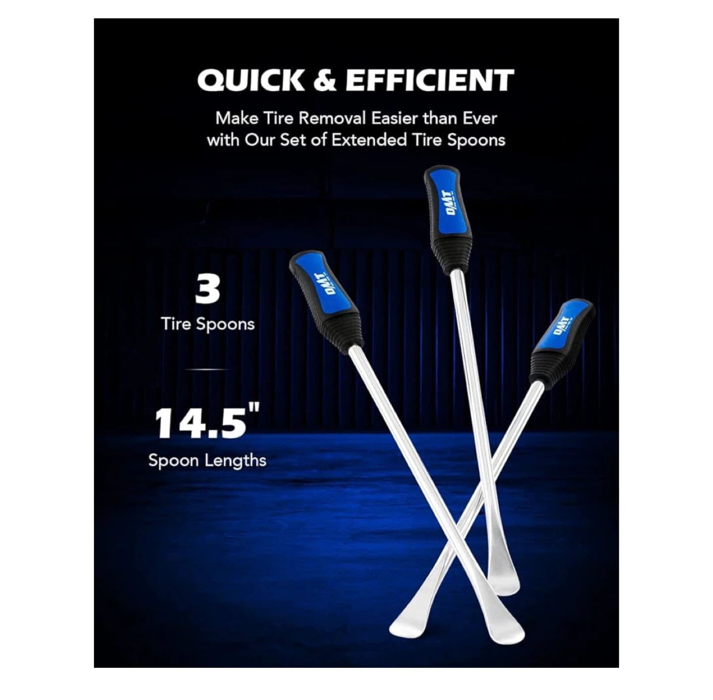 OMT 20 Pc. Motorcycle Tire Spoon Kit with Valve Tools - photo 4