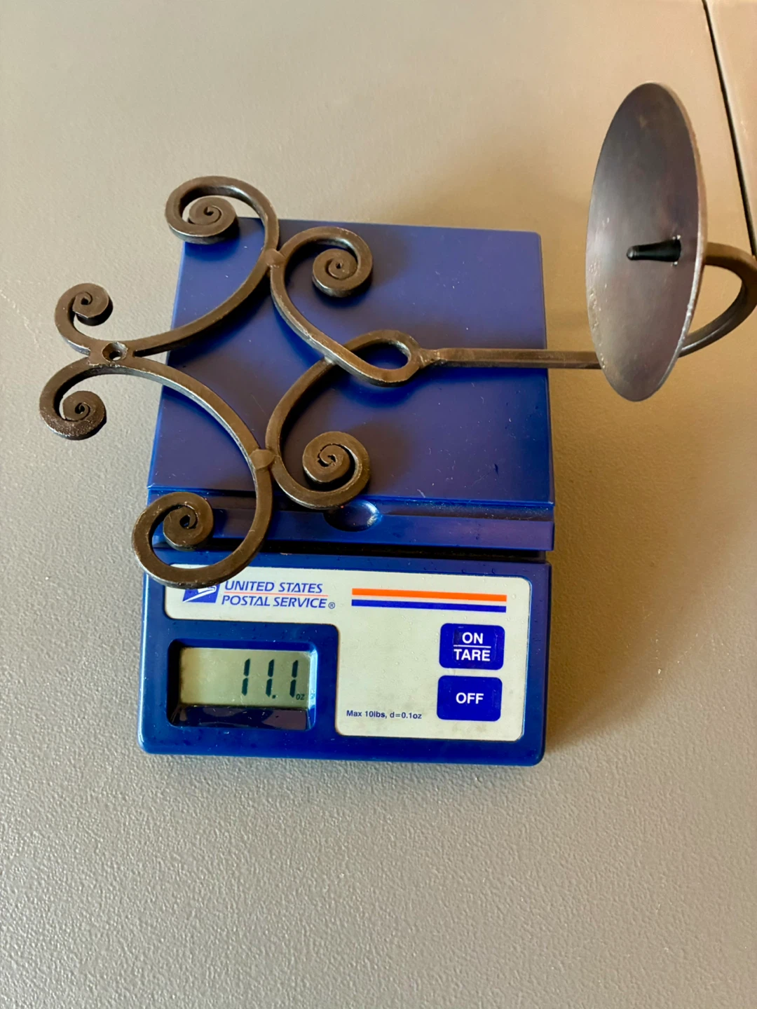 Wrought Iron Wall Candle Sconce - photo 4