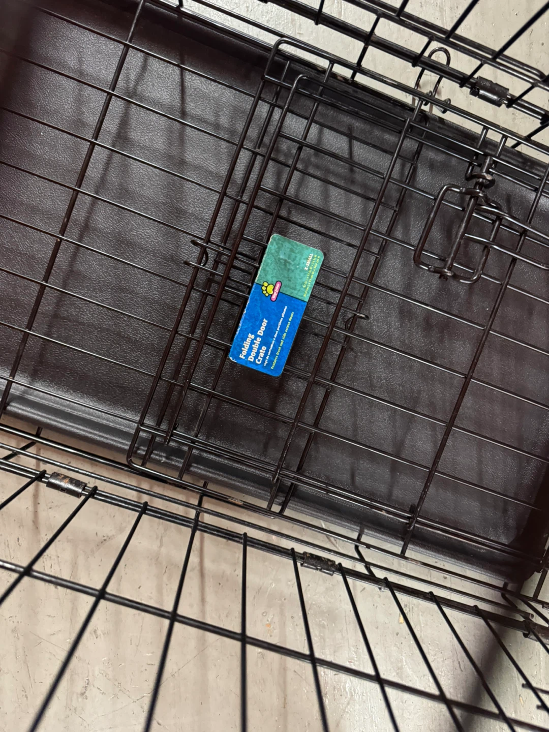 Folding Double Door Dog Crate - photo 3