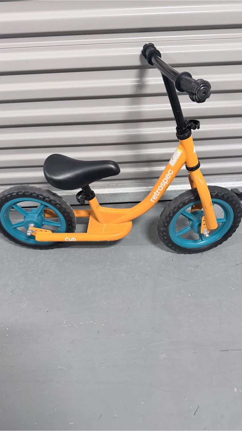 Retrospec Cub Balance Bike - Orange - photo 4