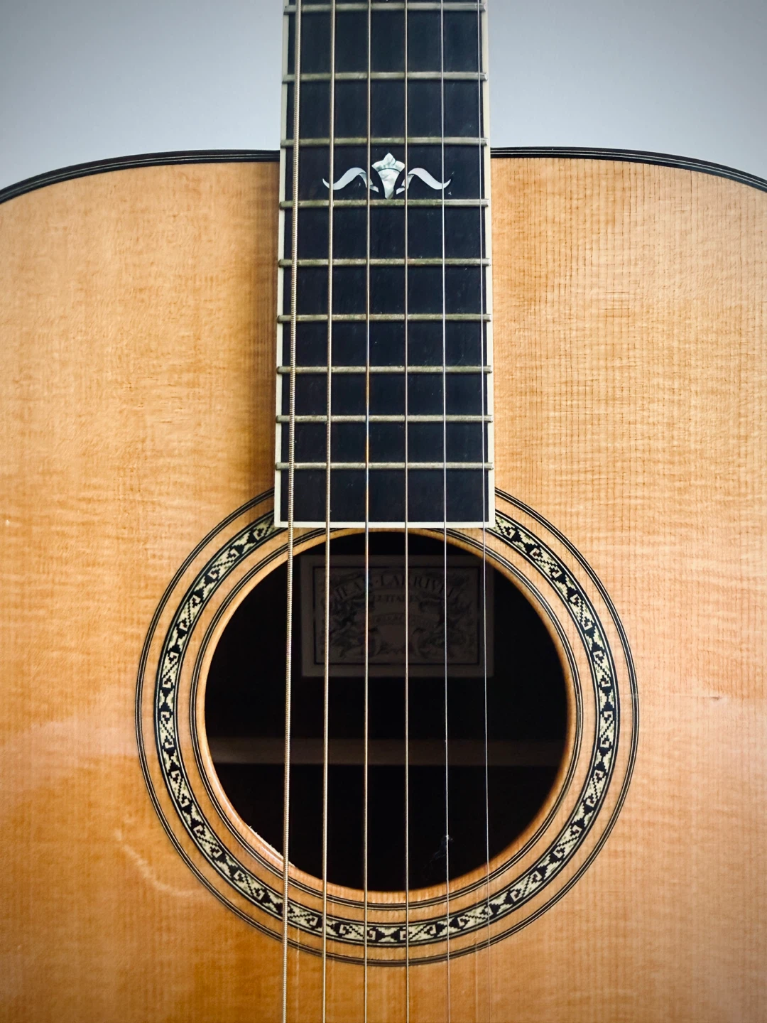 Rare 1987 Jean Larrivée Acoustic Guitar | Canadian Made | w/Case - photo 4