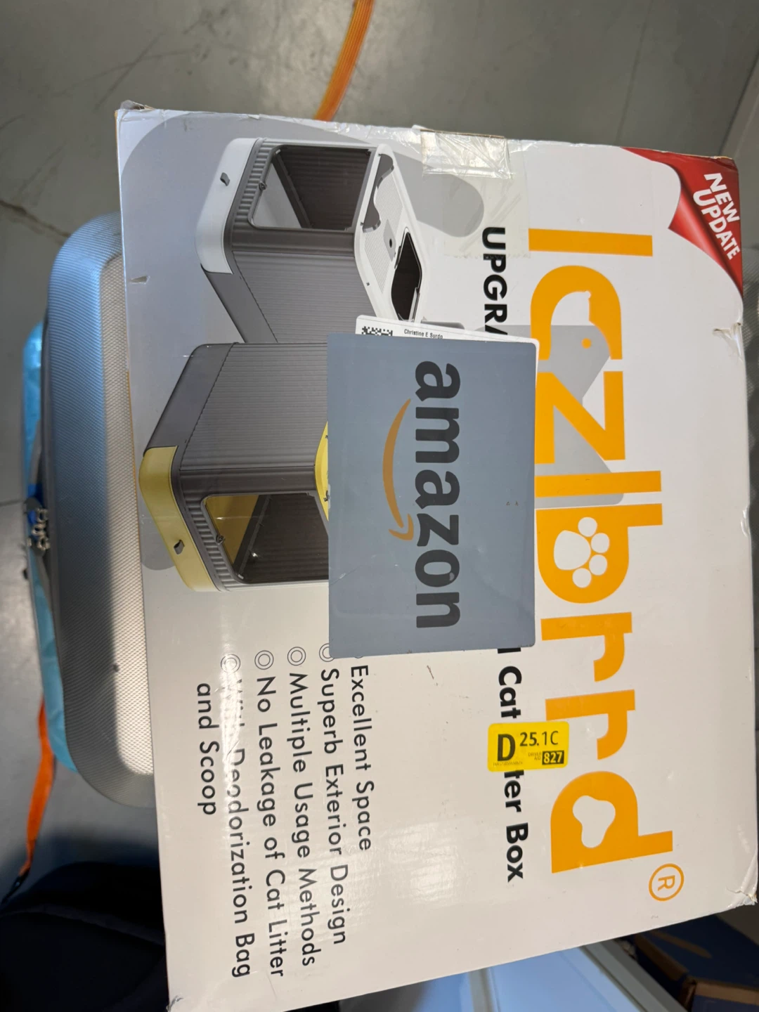Lzlbrrd Magical Cat Litter Box