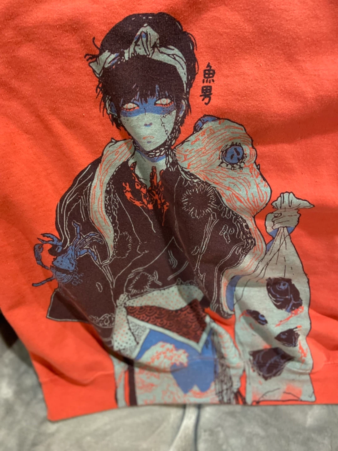 Omocat Anime fish boy - photo 2