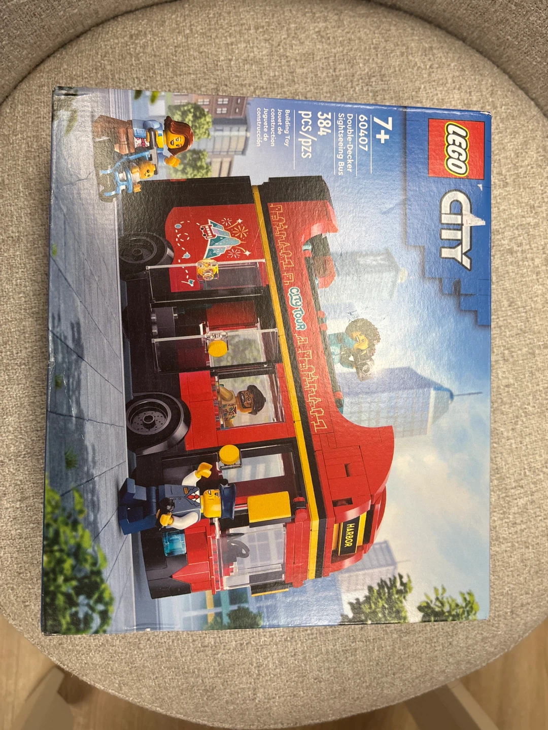 LEGO City Double-Decker Sightseeing Bus Building Toy (60407)