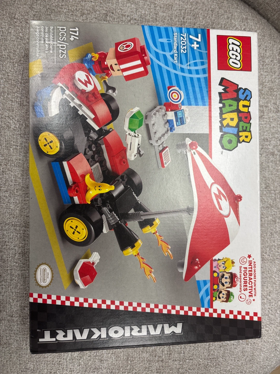 LEGO Super Mario 72032 Standard Kart 174 Piece Set