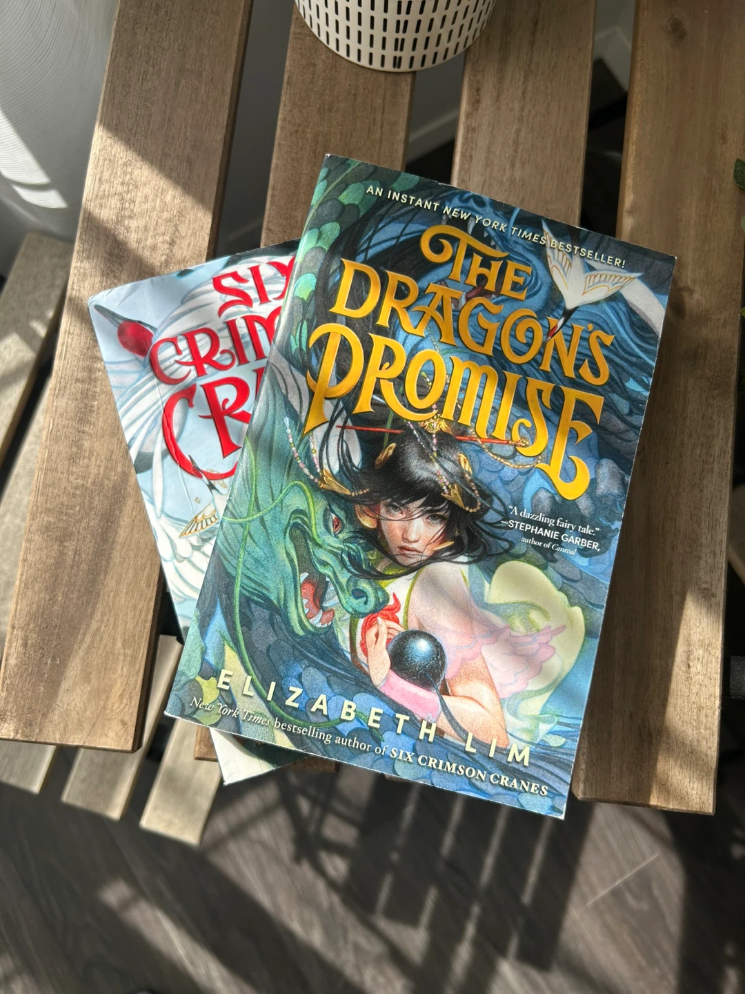 The Dragon's Promise & Six Crimson Cranes Books by Elizabeth Lim