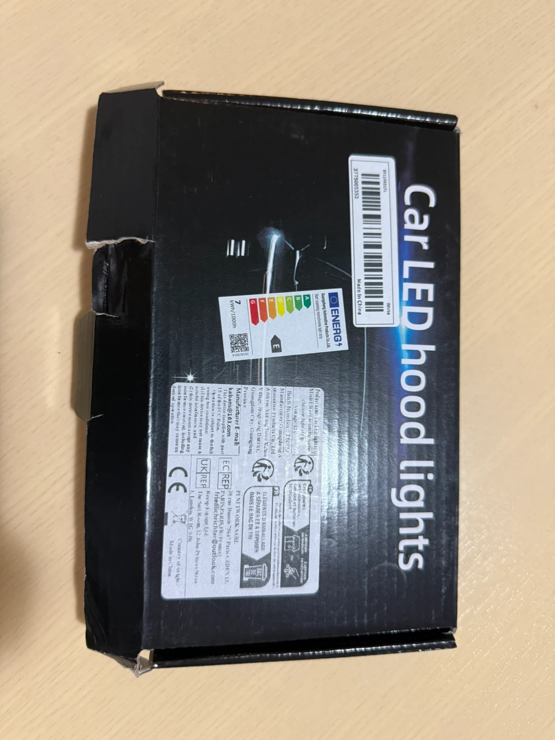 12V LED Car Hood Light - photo 3