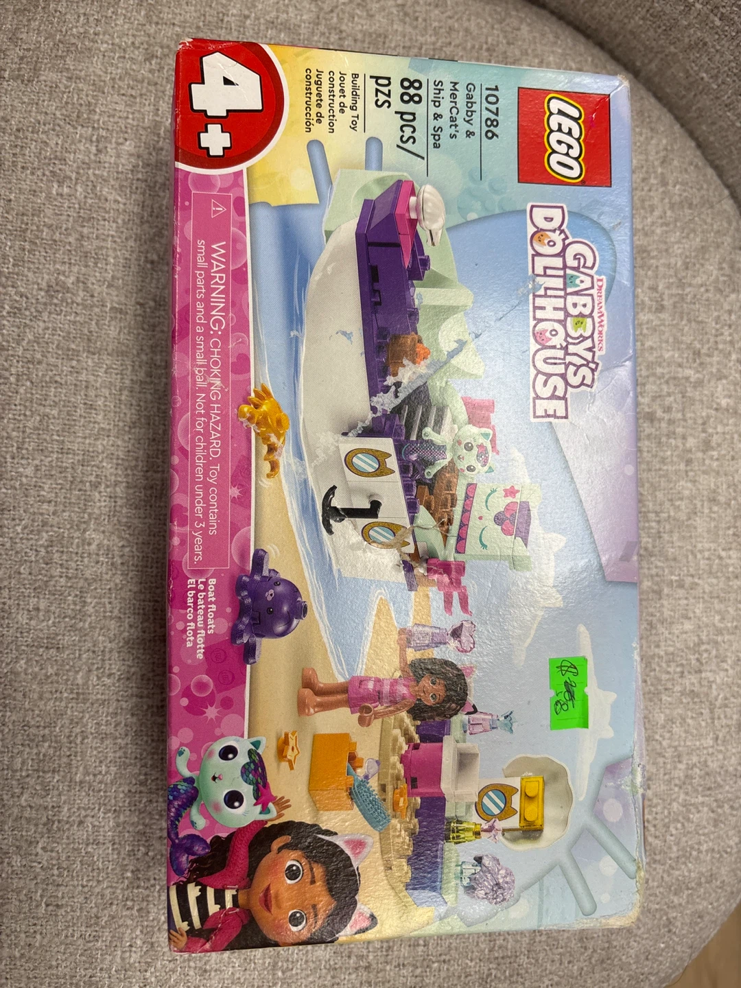 LEGO Gabby's Dollhouse Gabby & MerCat's Ship & Spa 10786