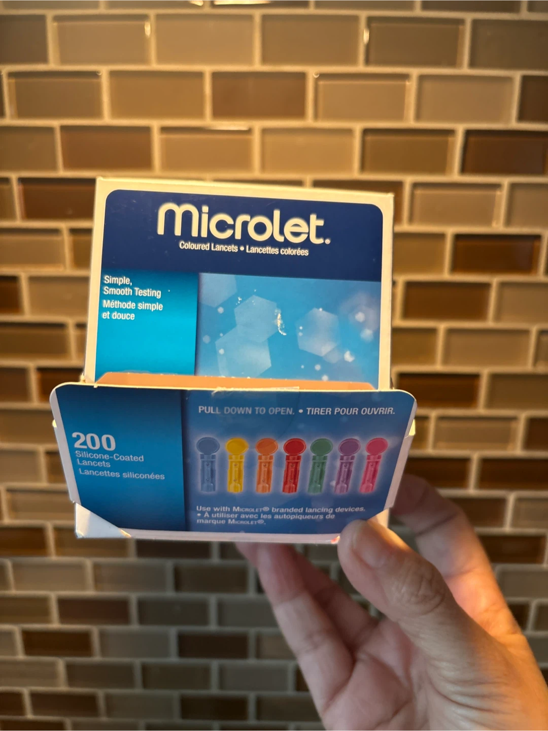 🥕 Microlet Coloured Lancets - 200 Silicone Coated