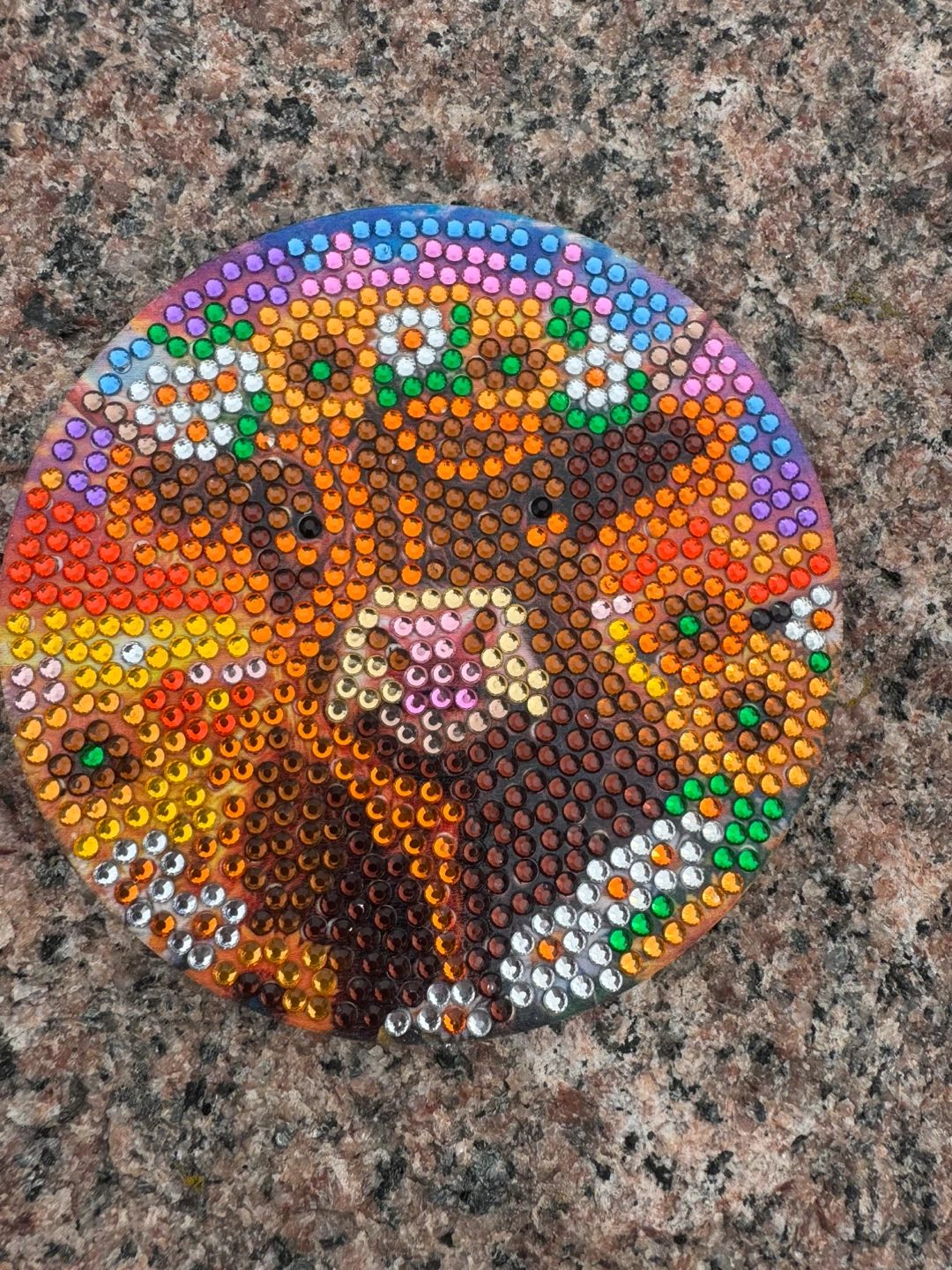 Set of 8 Diamond Art Coasters with Highland Cow Design - photo 3