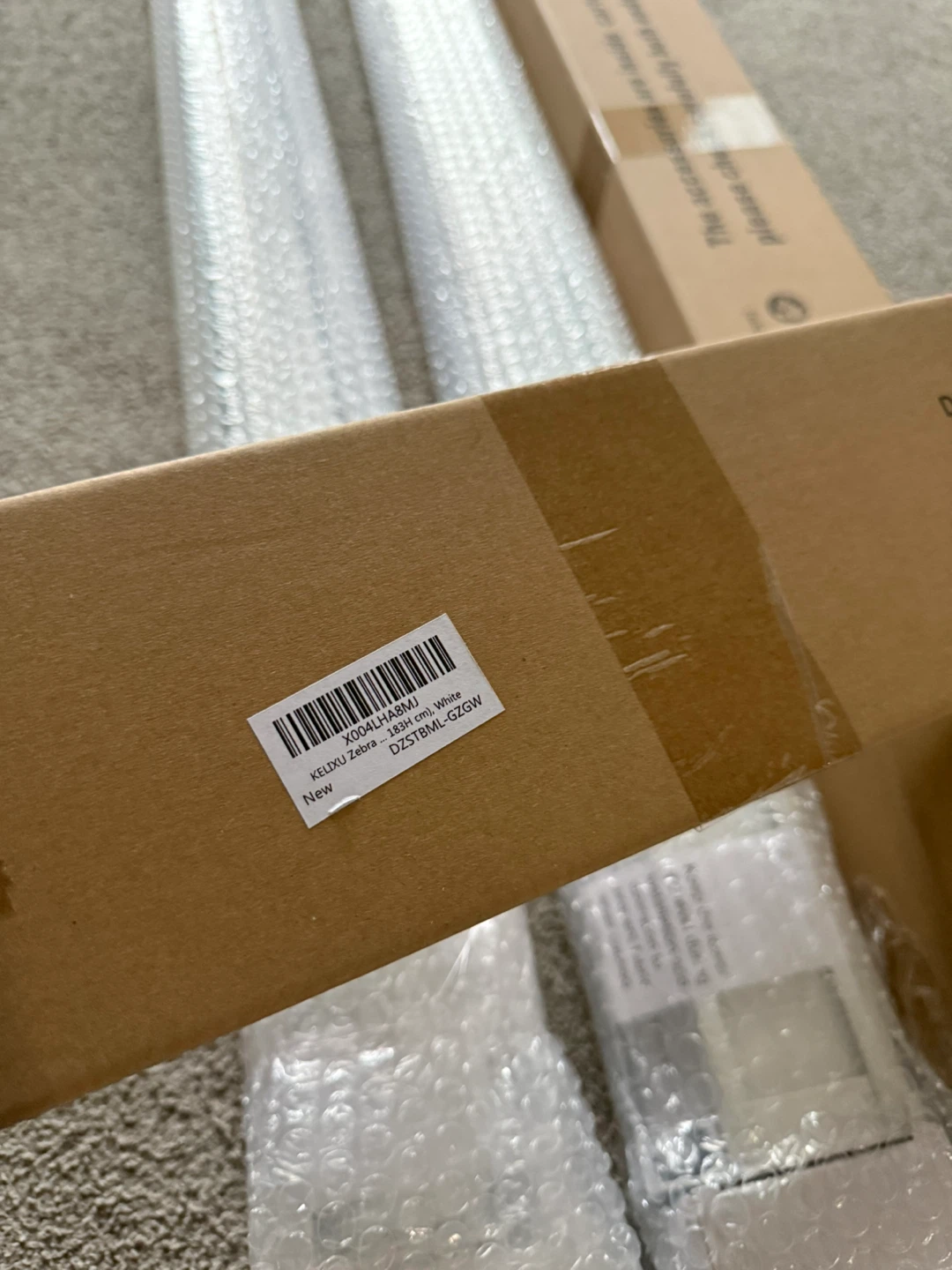 NEW 2X Cordless Zebra Blinds, 43” W x 72” H - photo 5