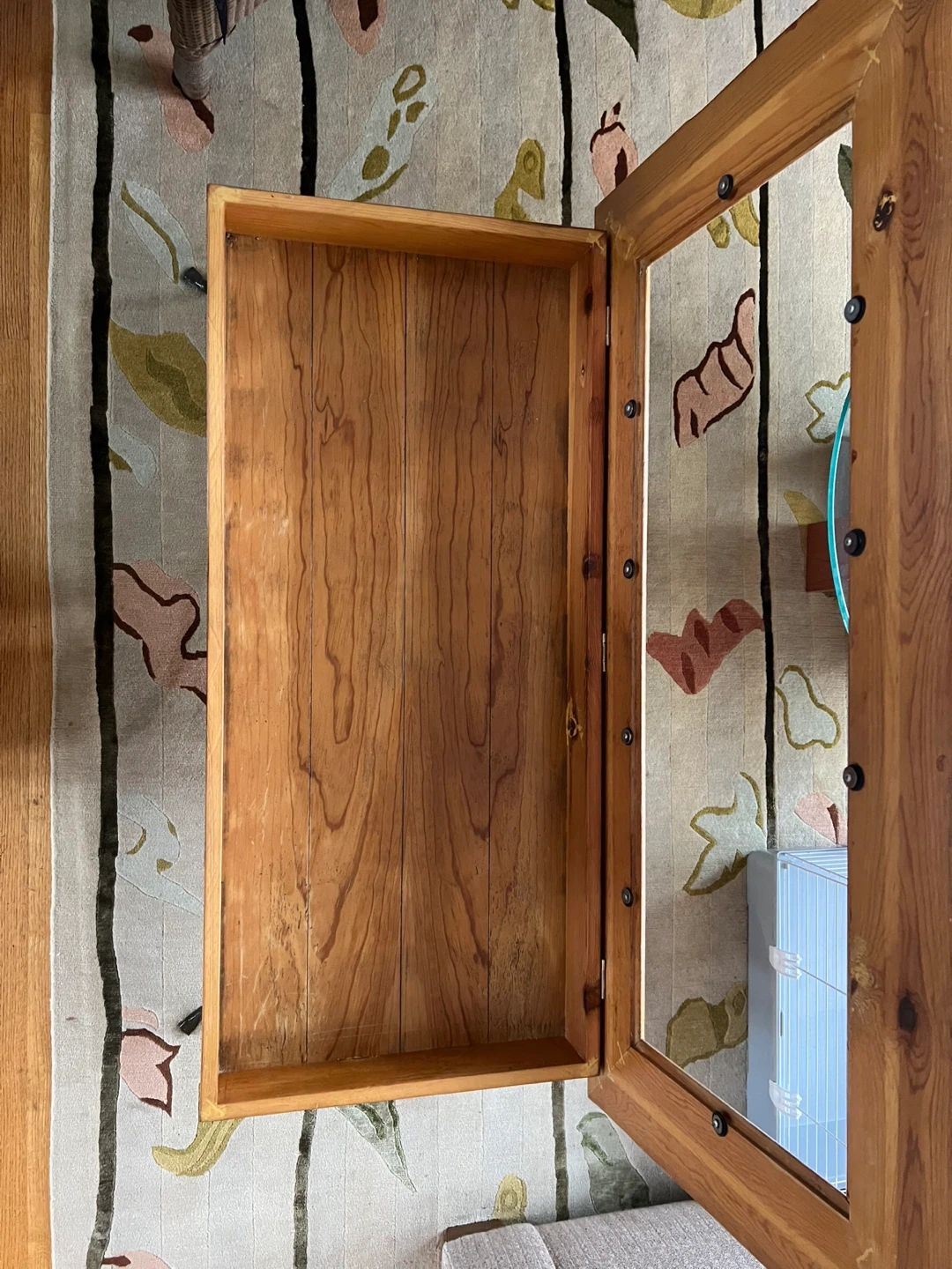 Wooden Coffee Table with Metal Legs 🥕 - photo 2