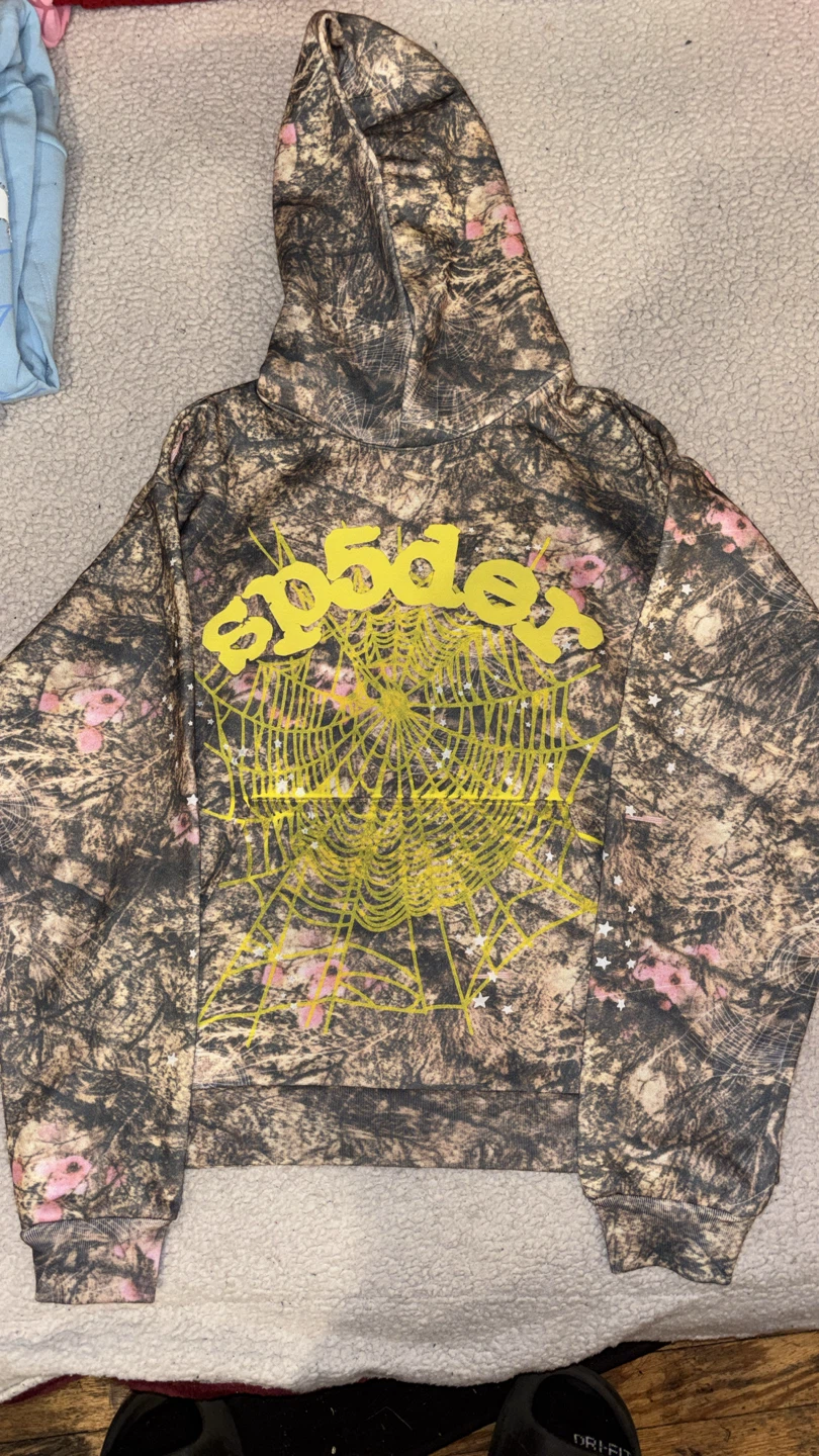 Spider Worldwide "Sp5der" Hoodie - Pink - photo 5