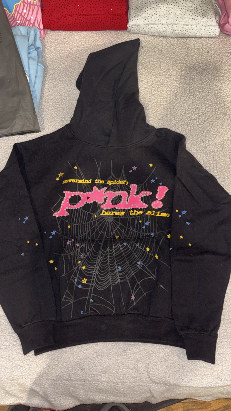 Spider Worldwide "Sp5der" Hoodie - Pink - photo 3