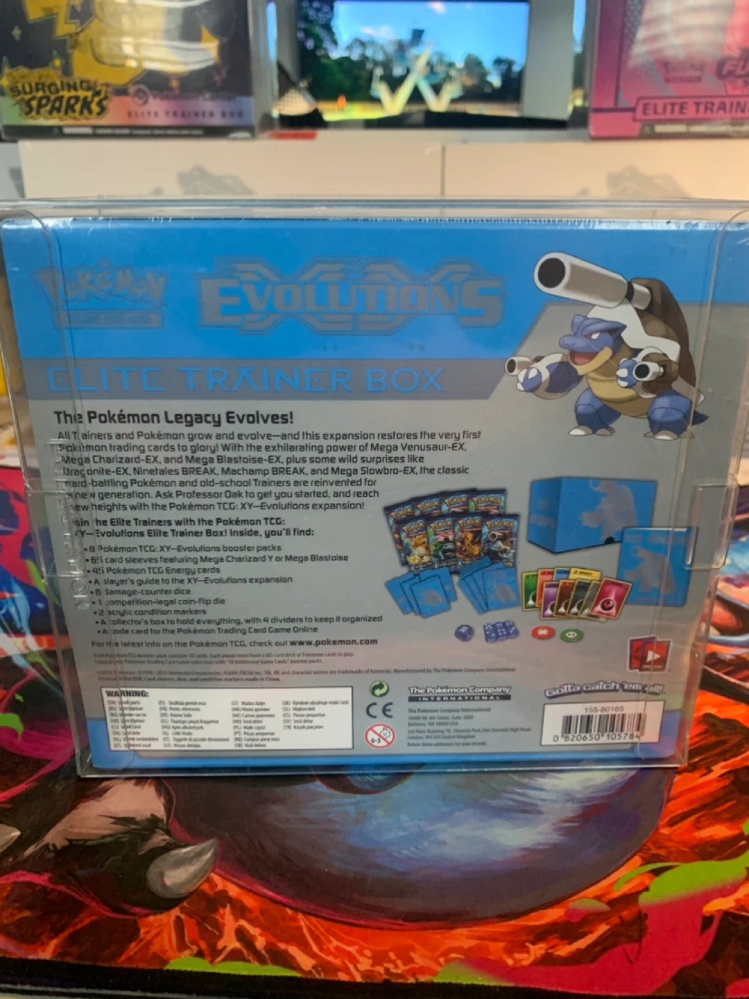 Pokémon XY Evolutions  Elite Trainer Box in case has tear - photo 2