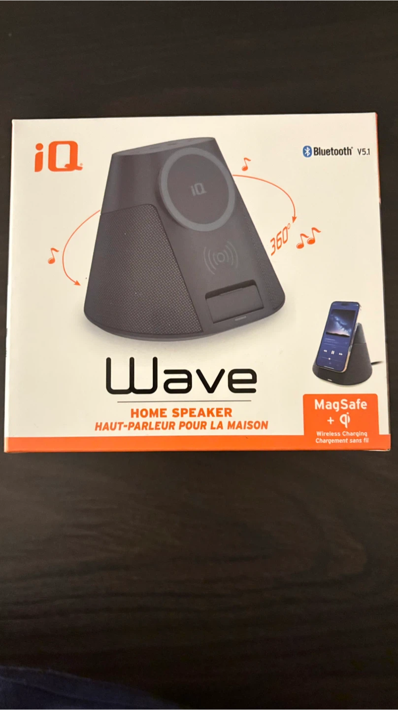 iQ Wave Home Speaker with MagSafe Wireless Charging - photo 4