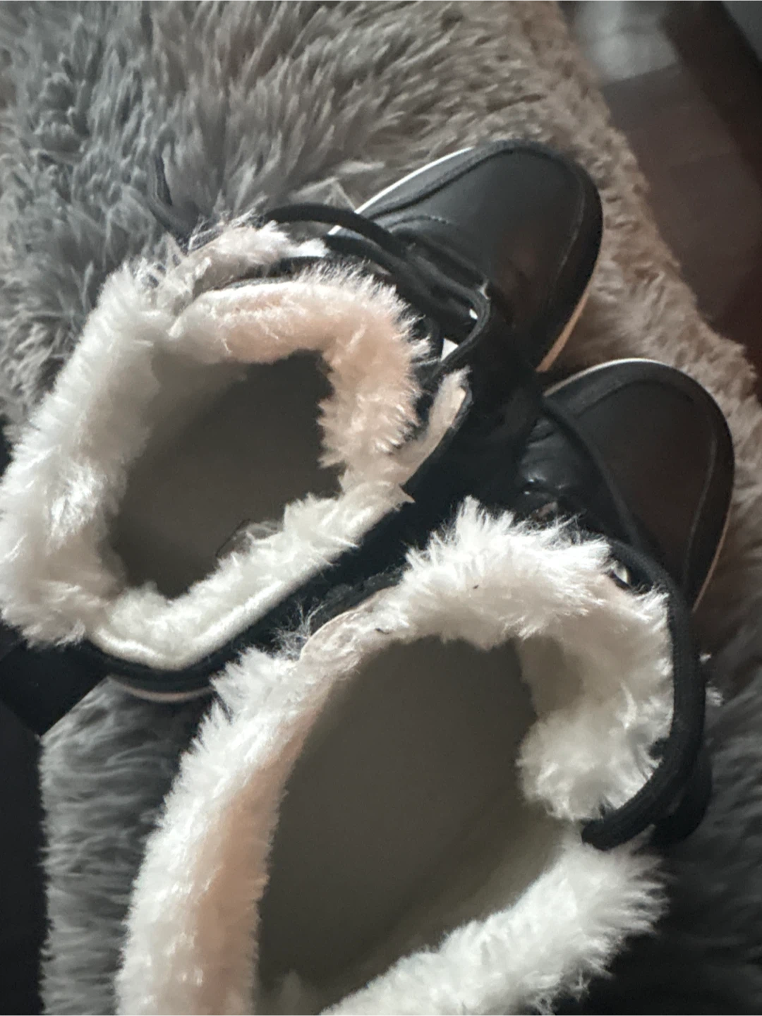 🥕 Evolutions Faux Fur Lined Winter Boots - Black - photo 2