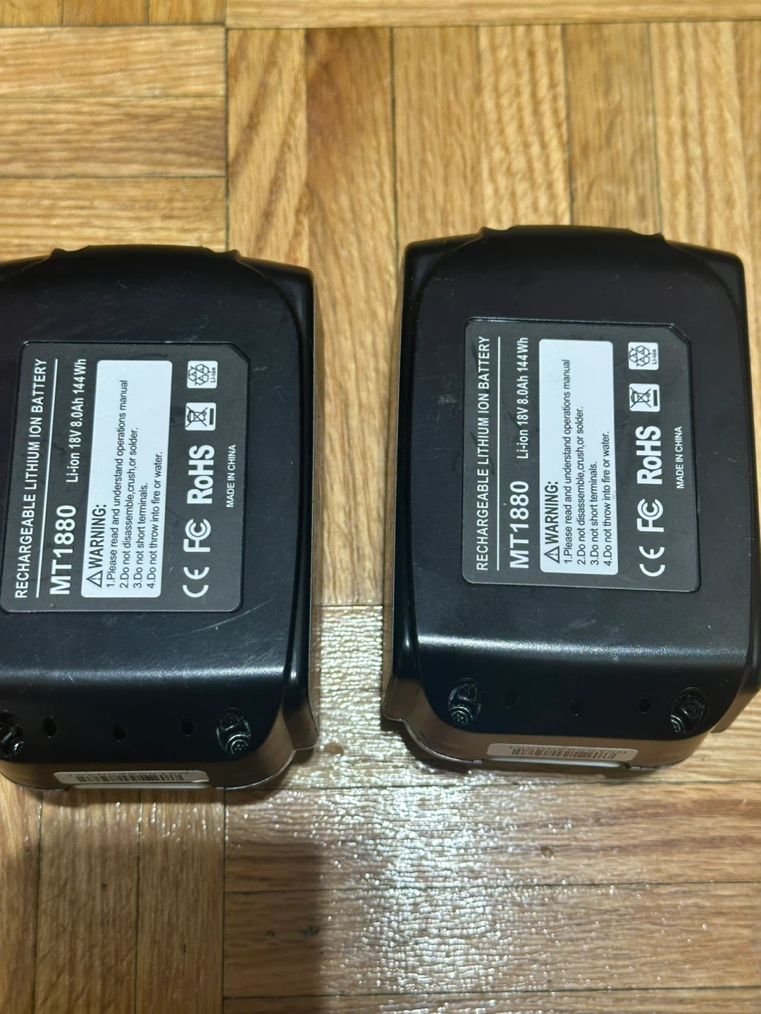 2 MT1880 Rechargeable Lithium-Ion Batteries - 18V - photo 3