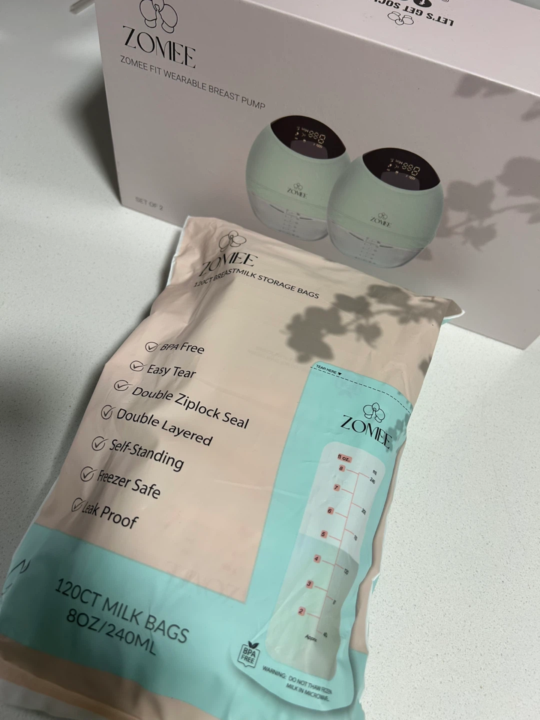 Zomee Fit Wearable Breast Pump - photo 2