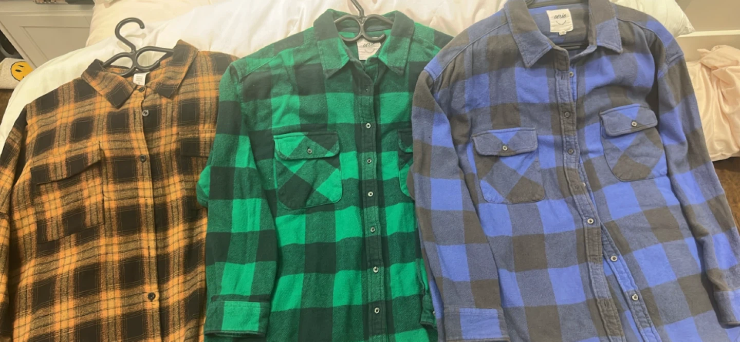Aerie Flannel Shirts (3-Pack)